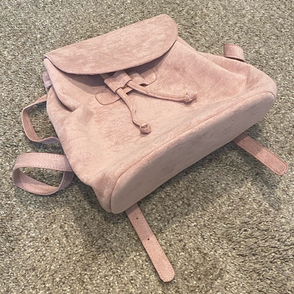 Rose Suede backpack